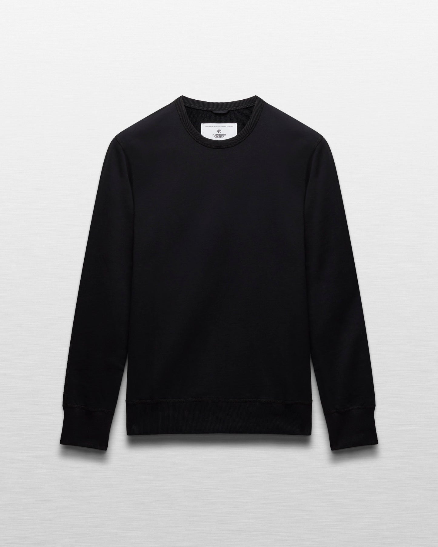 Midweight Terry Slim Crewneck