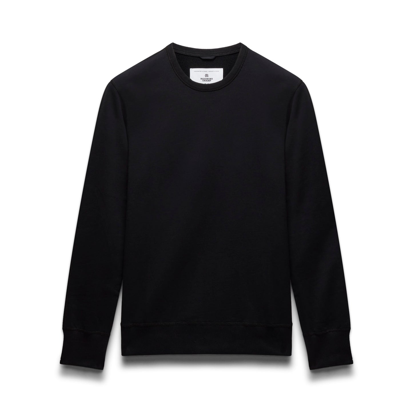 Midweight Terry Slim Crewneck