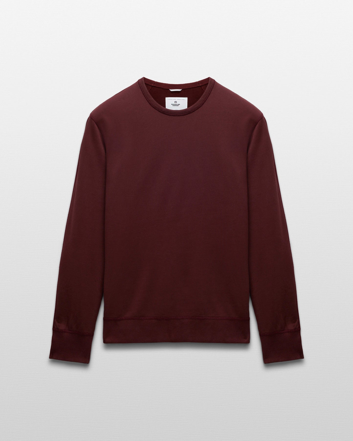 Midweight Terry Slim Crewneck