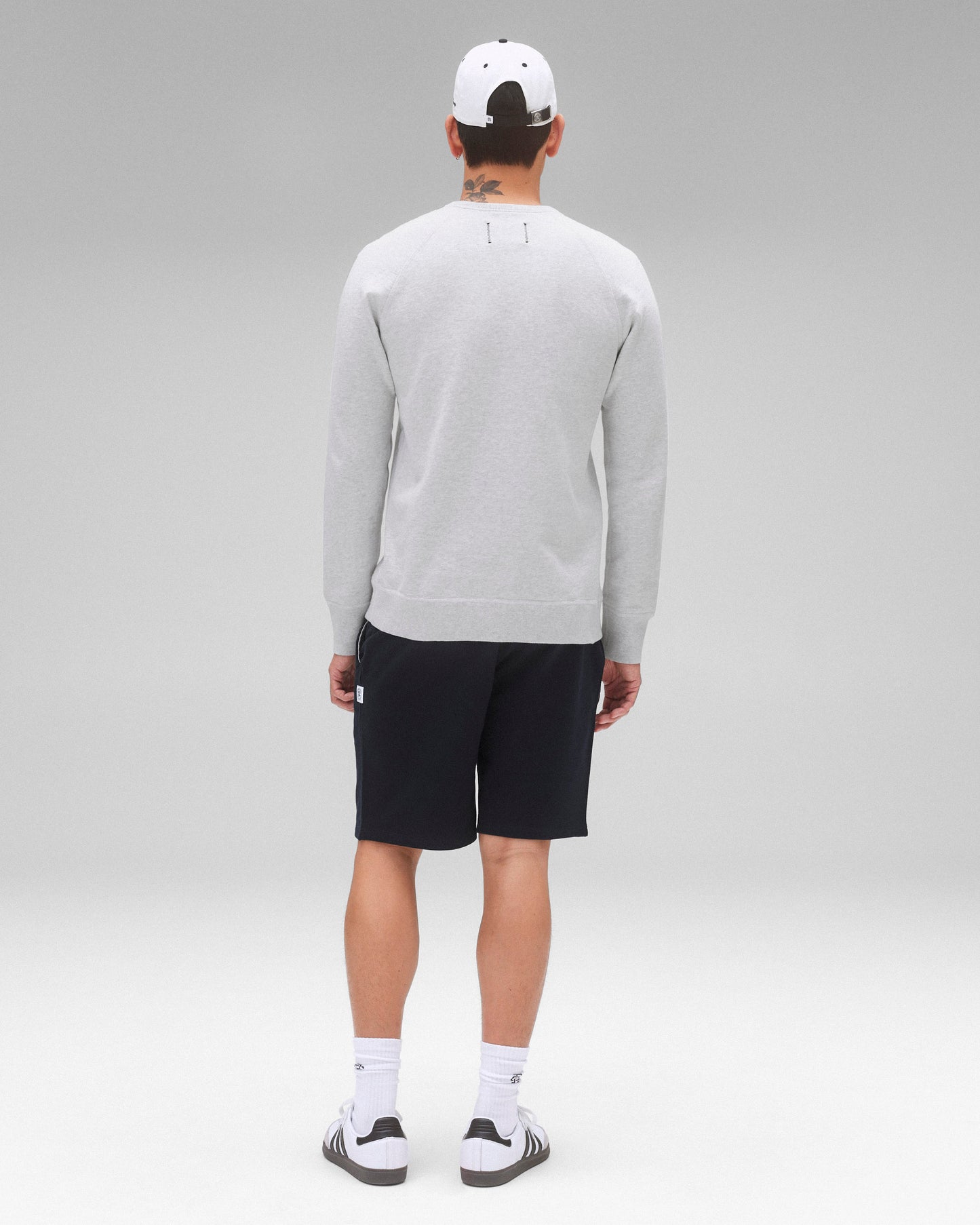 Midweight Terry Slim Crewneck