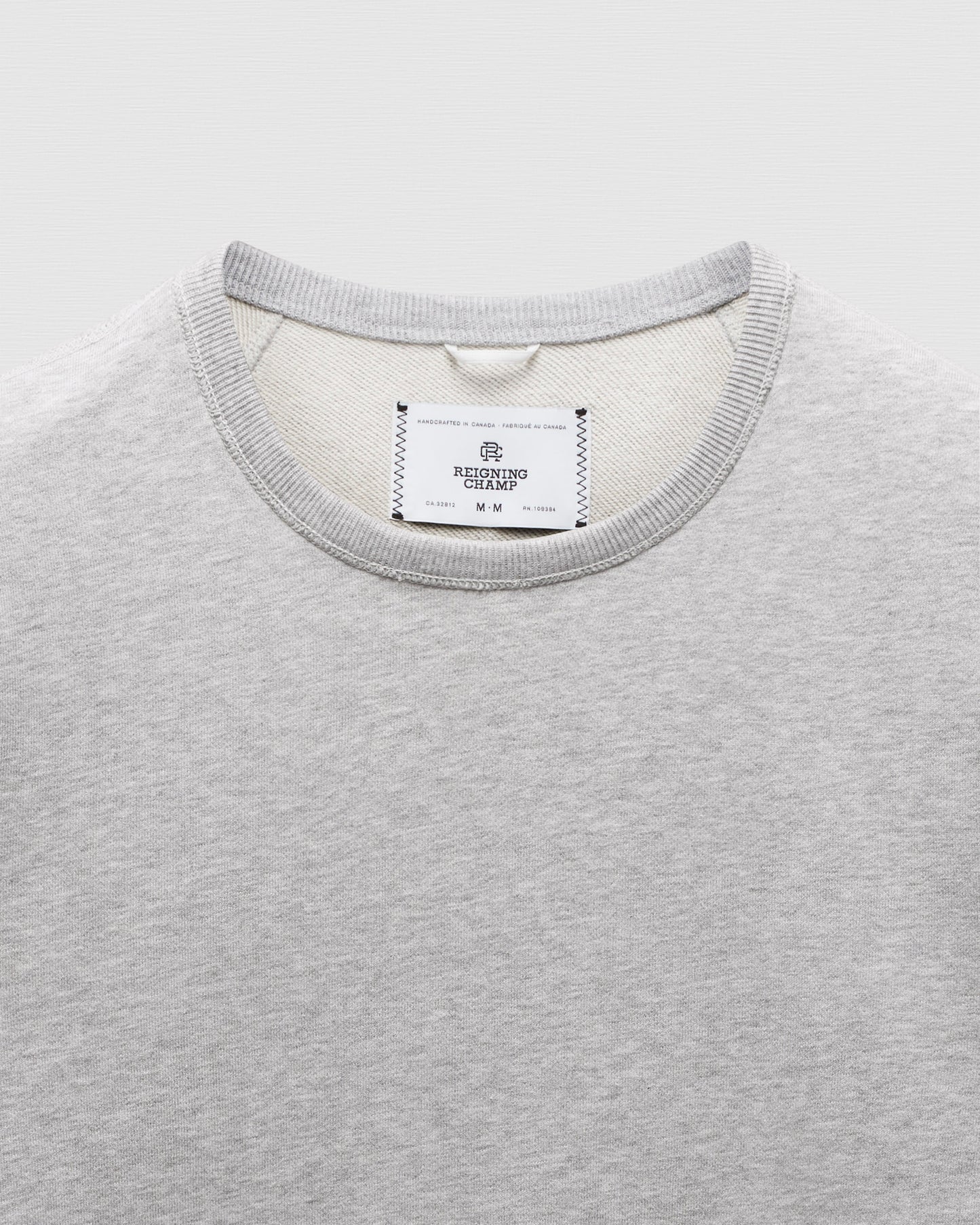 Midweight Terry Slim Crewneck