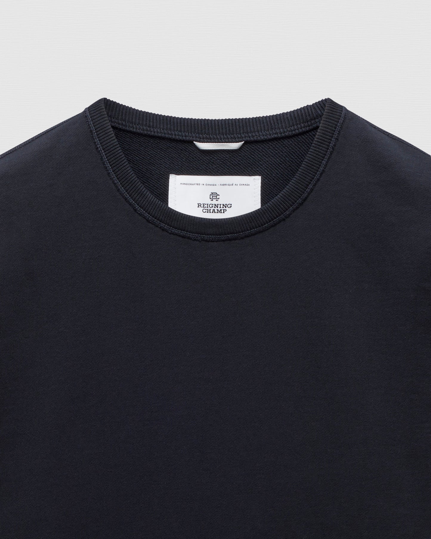 Midweight Terry Slim Crewneck