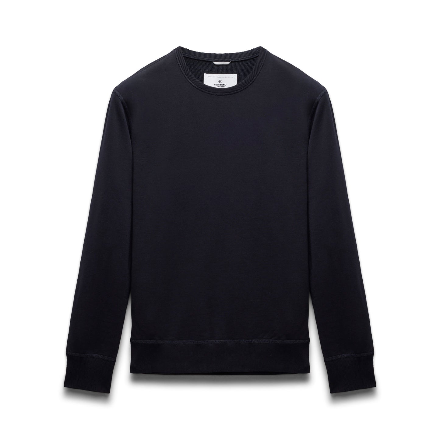 Midweight Terry Slim Crewneck