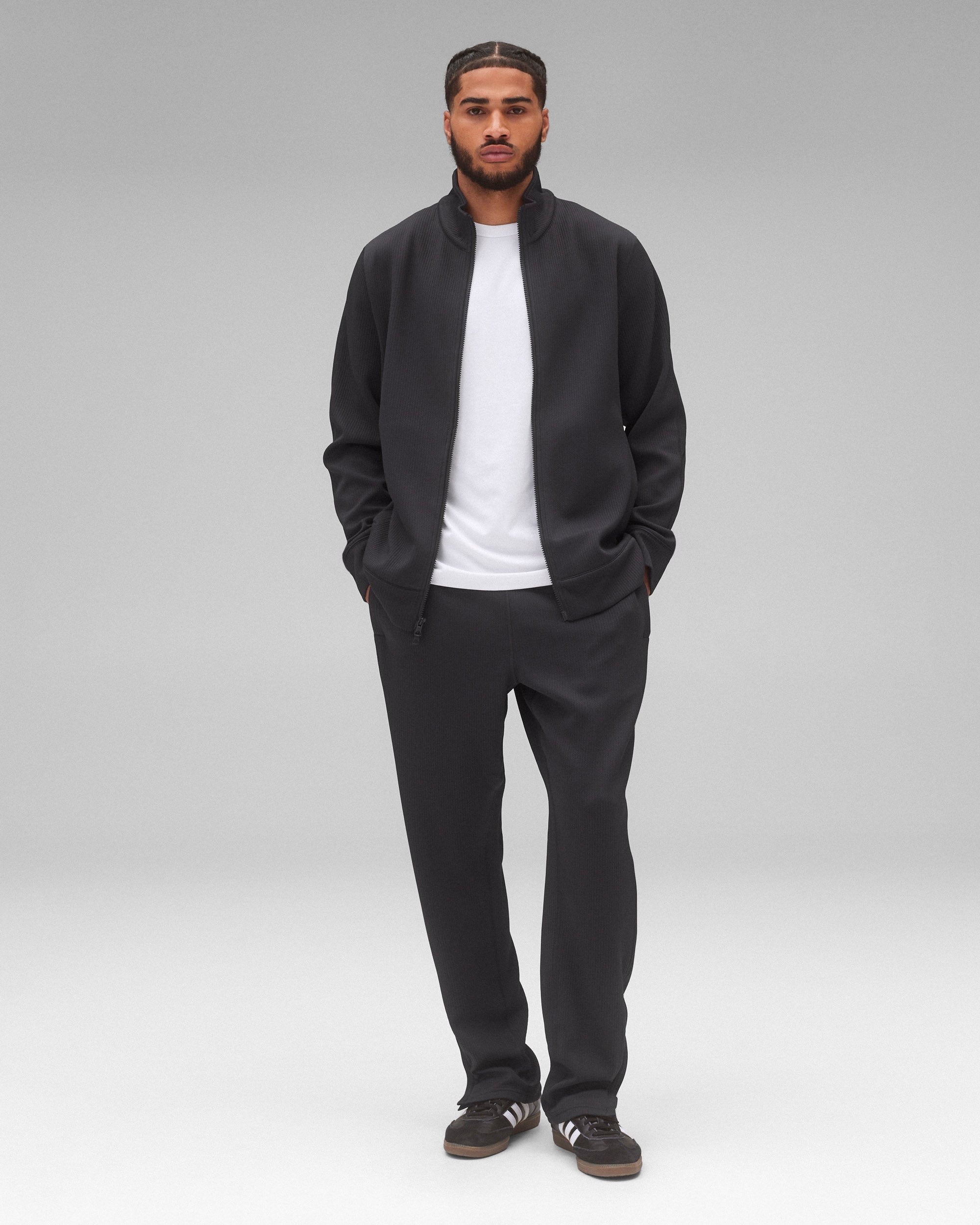 Double Knit Rally Track Jacket 24AW 黒