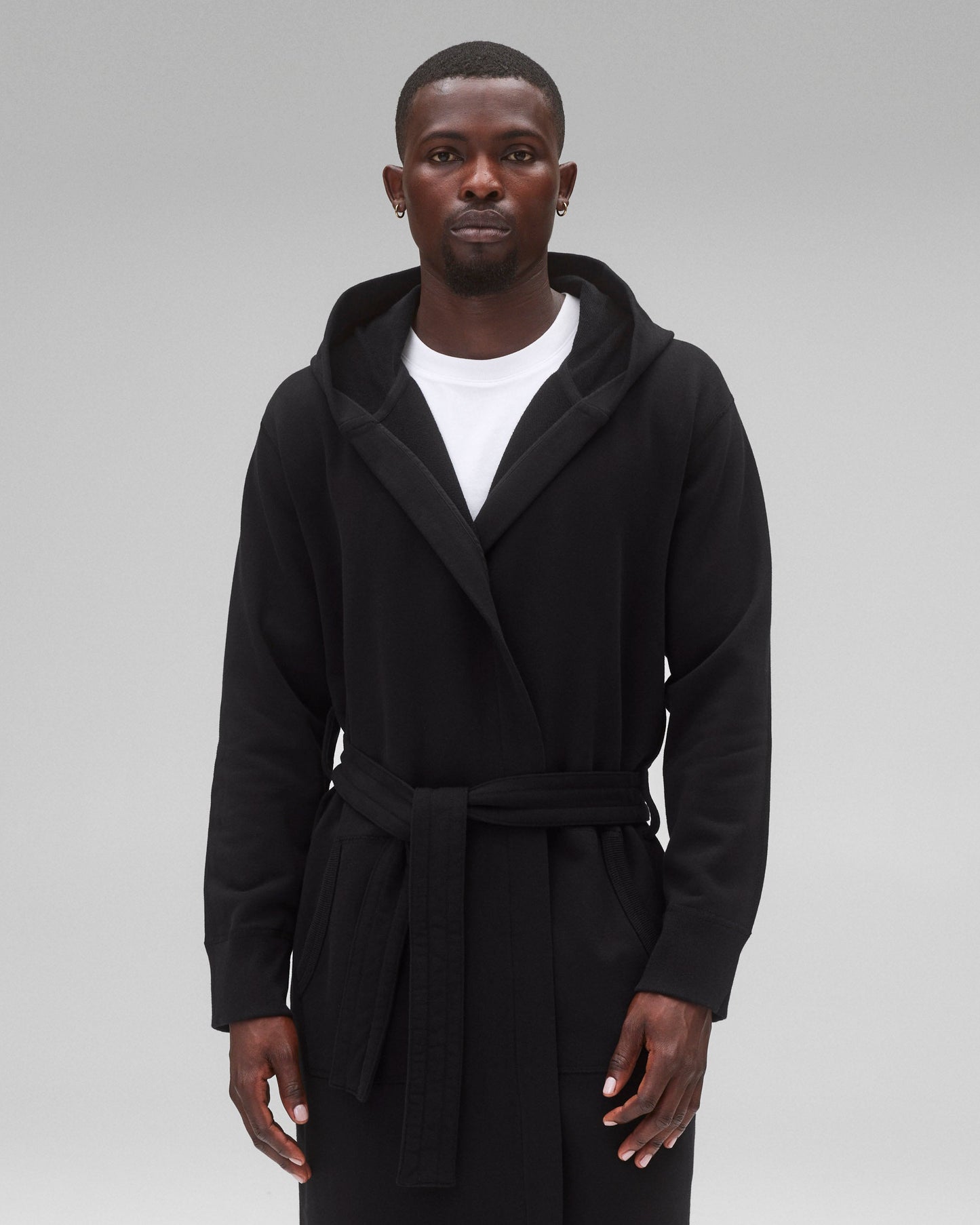 Midweight Terry Hooded Robe