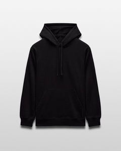 Kyoto Black Midweight Terry Classic Hoodie