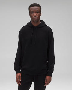 Kyoto Black Midweight Terry Classic Hoodie