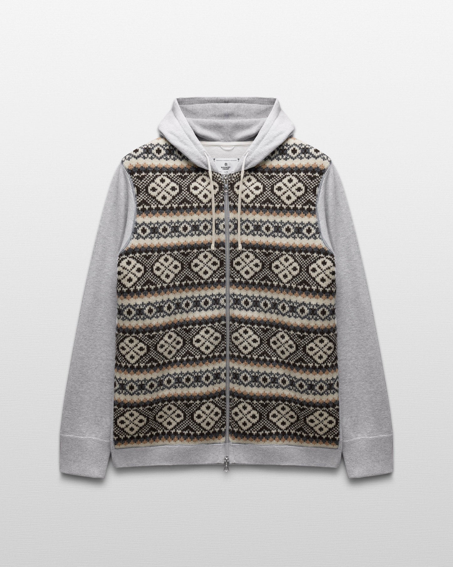 Junya Watanabe Shetland Wool Slim Zip Hoodie