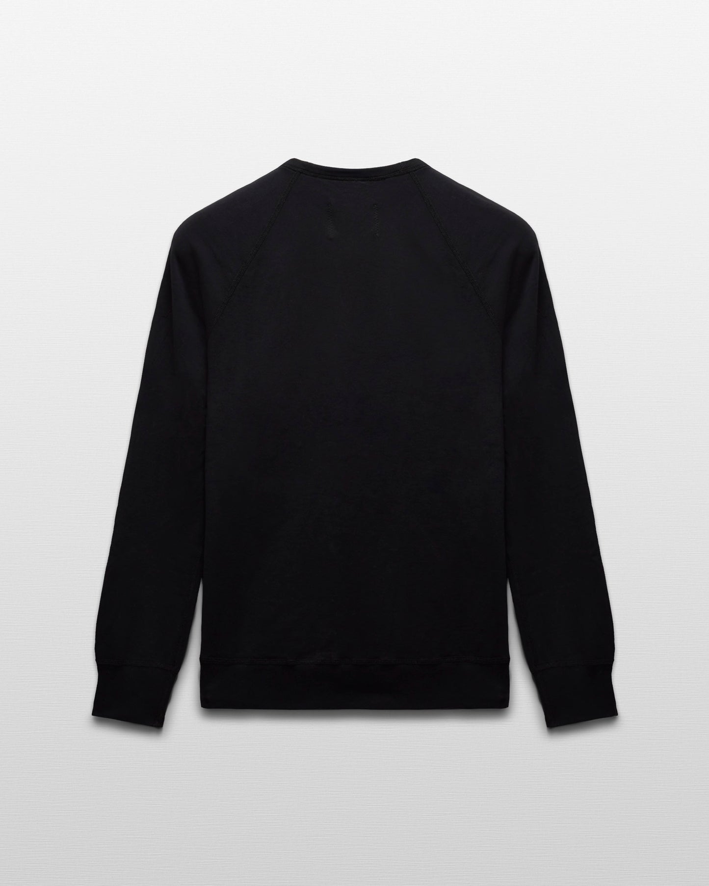 Lightweight Terry Slim Crewneck