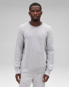 Lightweight Terry Slim Crewneck