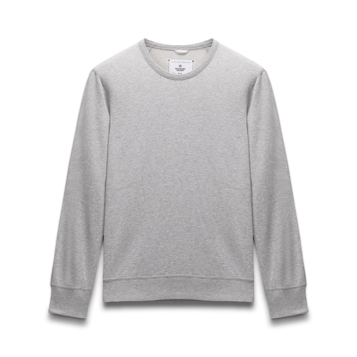 Lightweight Terry Slim Crewneck