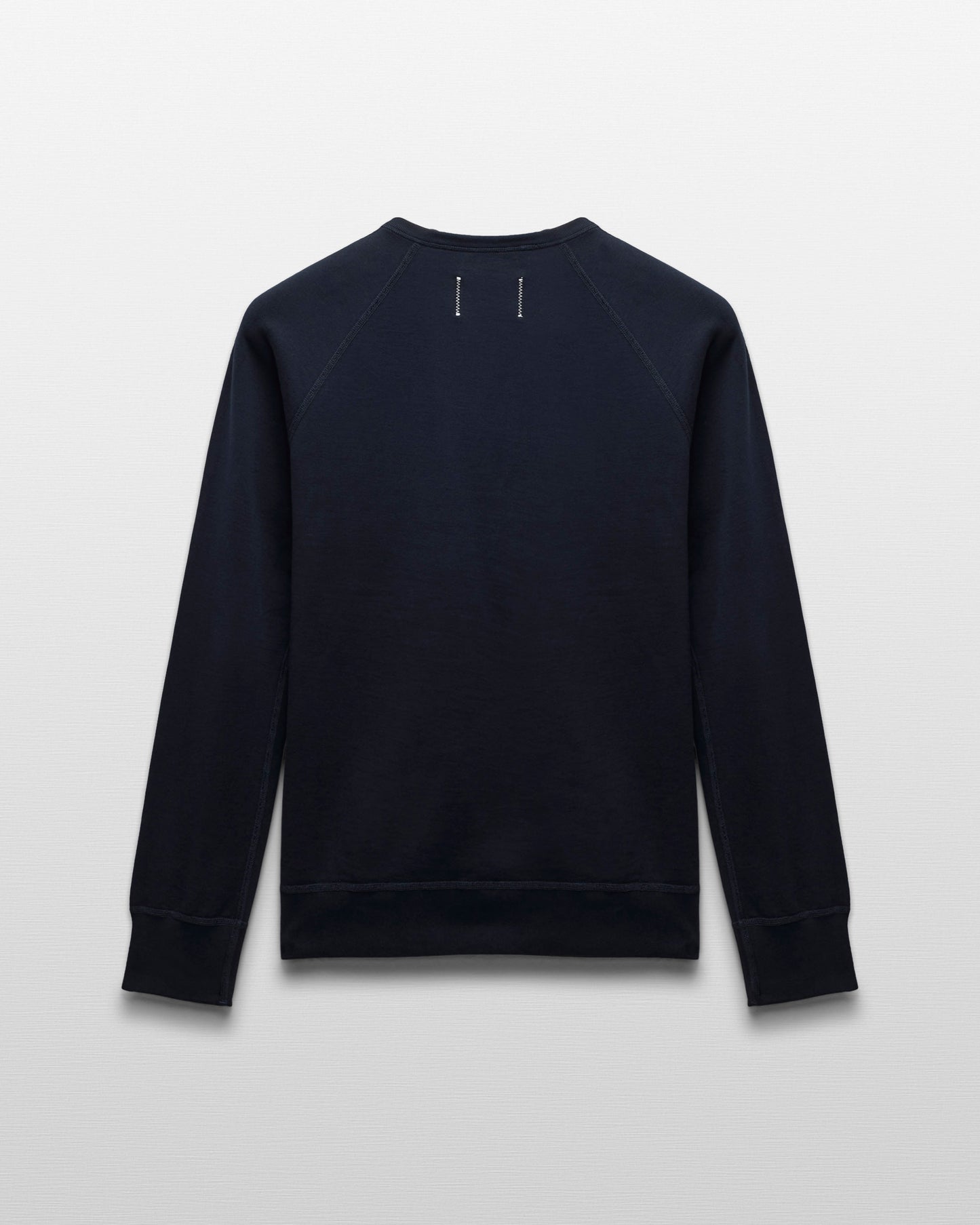 Lightweight Terry Slim Crewneck