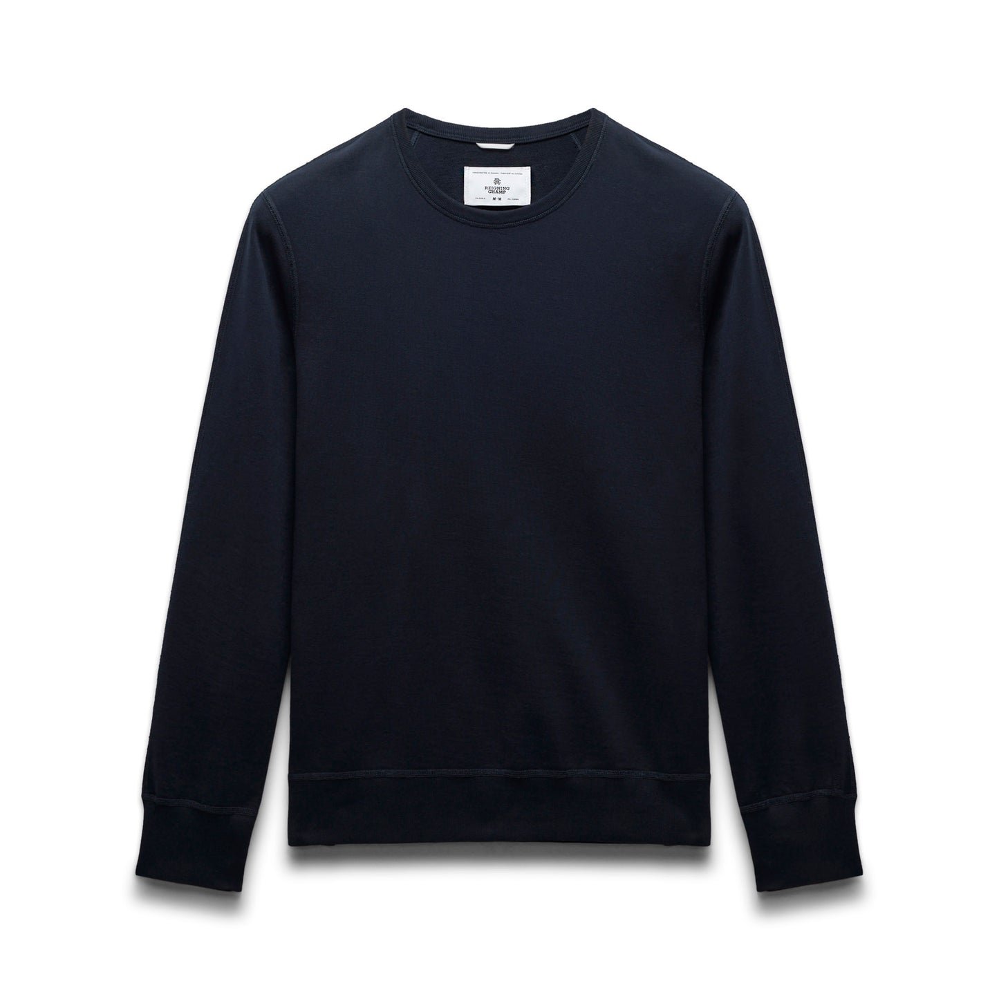 Lightweight Terry Slim Crewneck