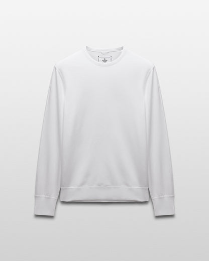 Lightweight Terry Slim Crewneck