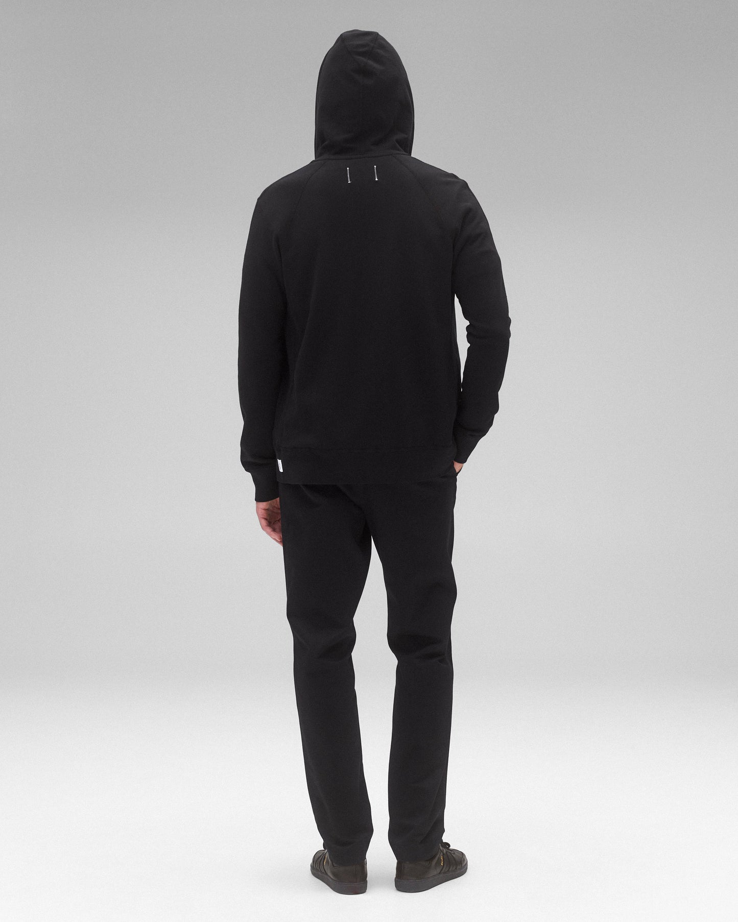 Lightweight Terry Slim Zip Hoodie