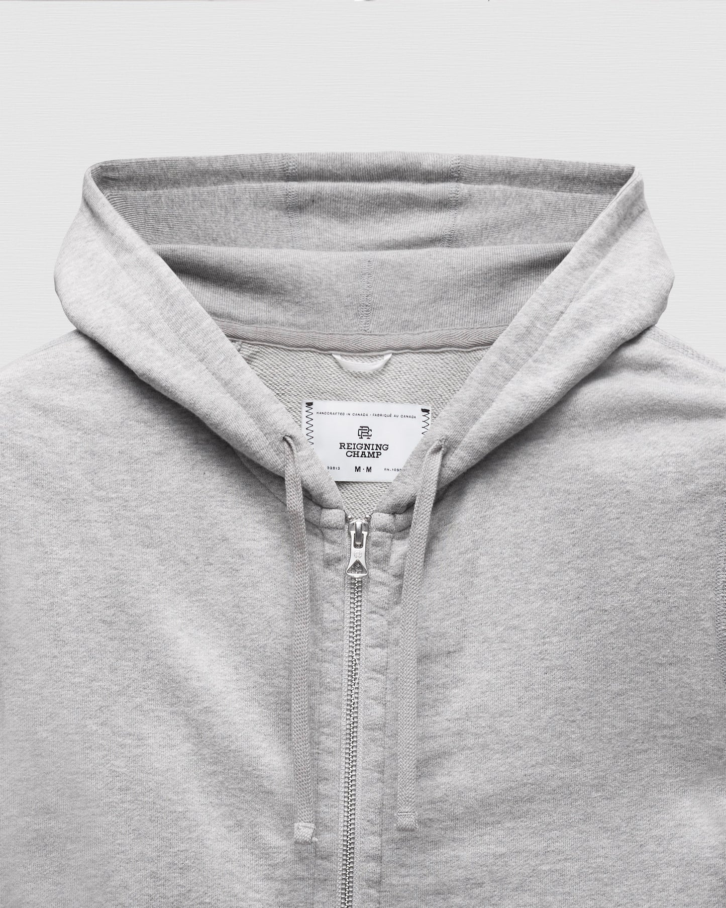 Lightweight Terry Slim Zip Hoodie