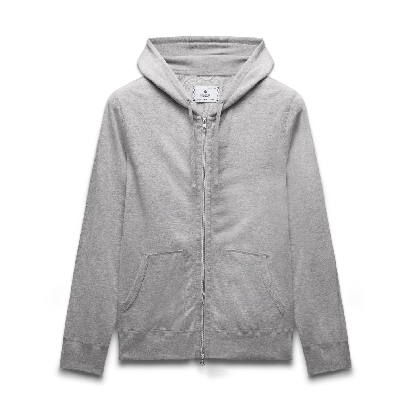 Lightweight Terry Slim Zip Hoodie