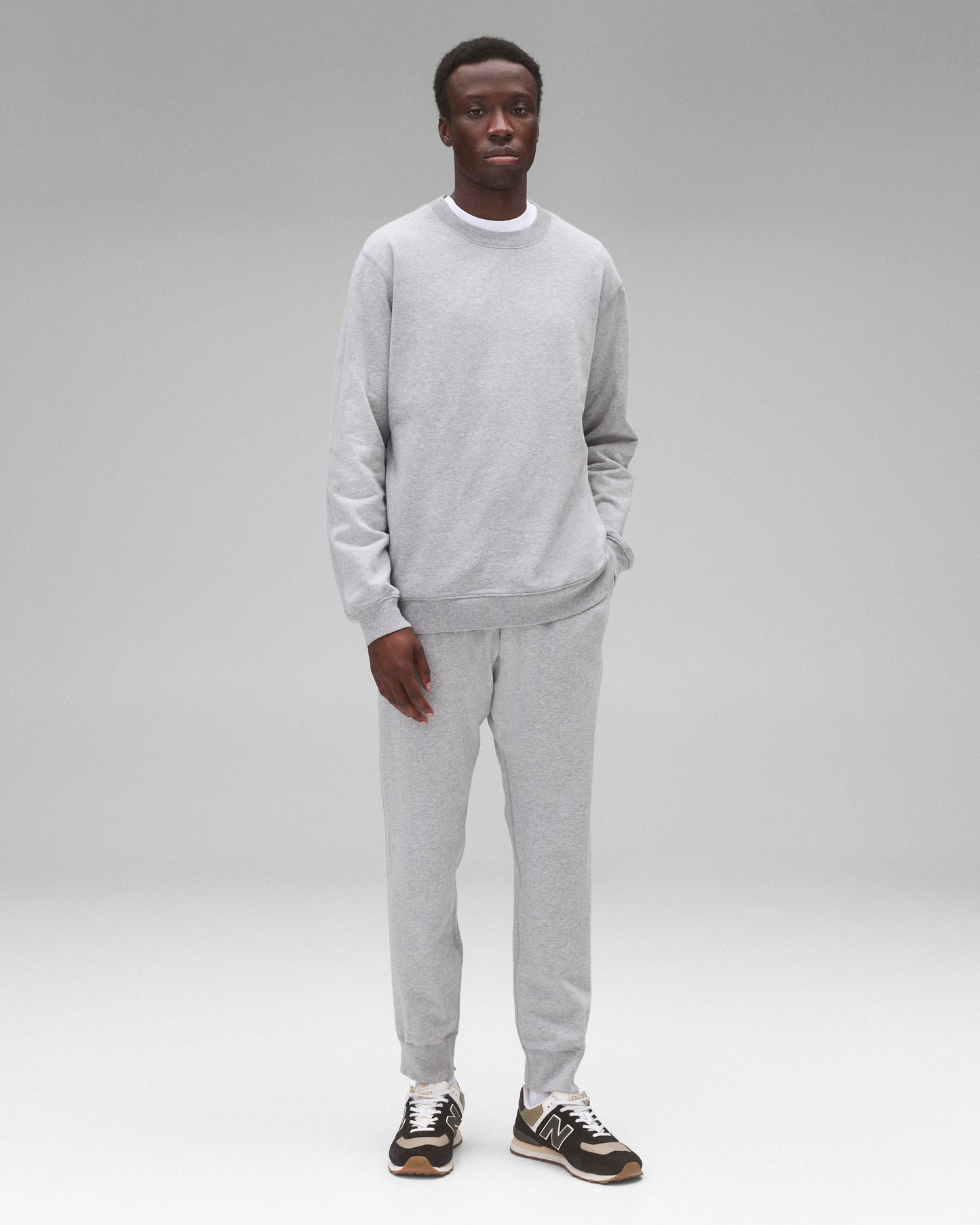 Lightweight Terry Classic Crewneck