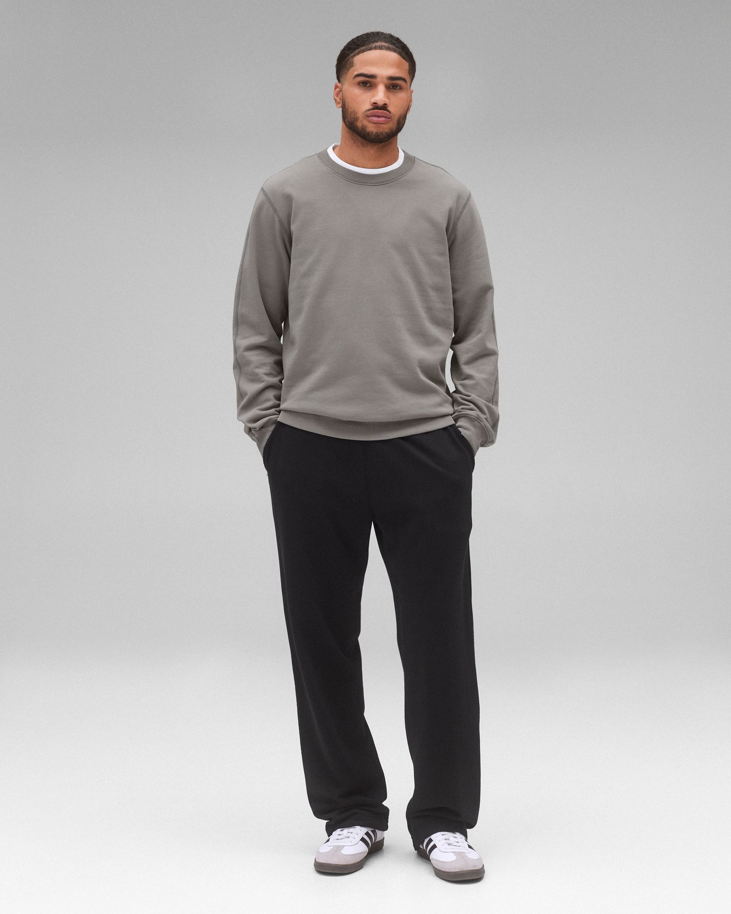 Lightweight Terry Classic Crewneck