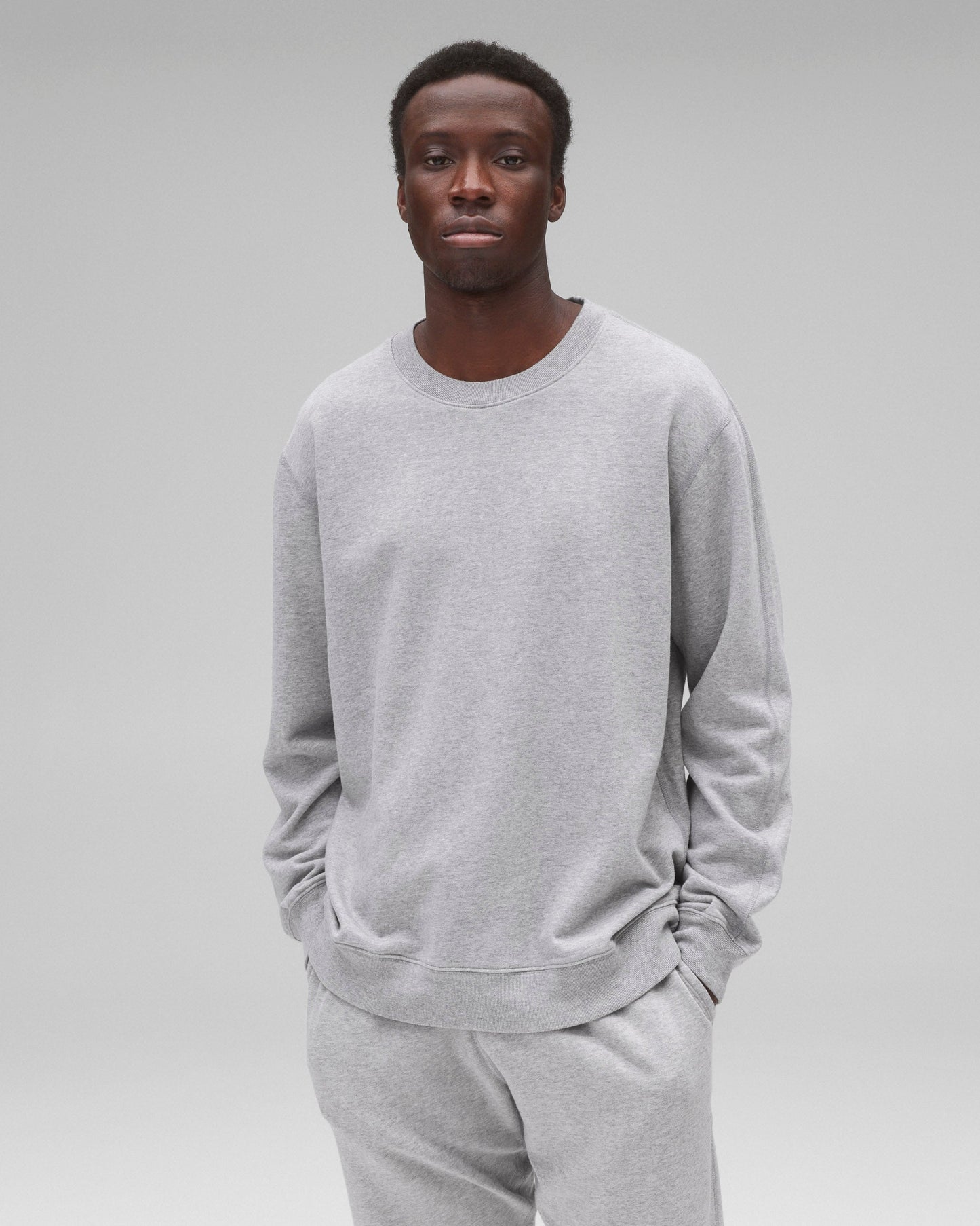 Lightweight Terry Classic Crewneck