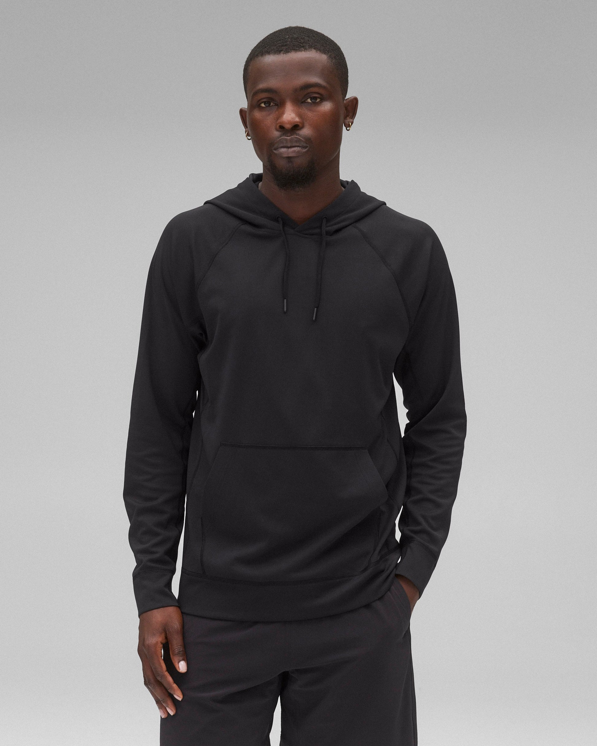 Deltapeak 165 Warm-Up Hoodie Black