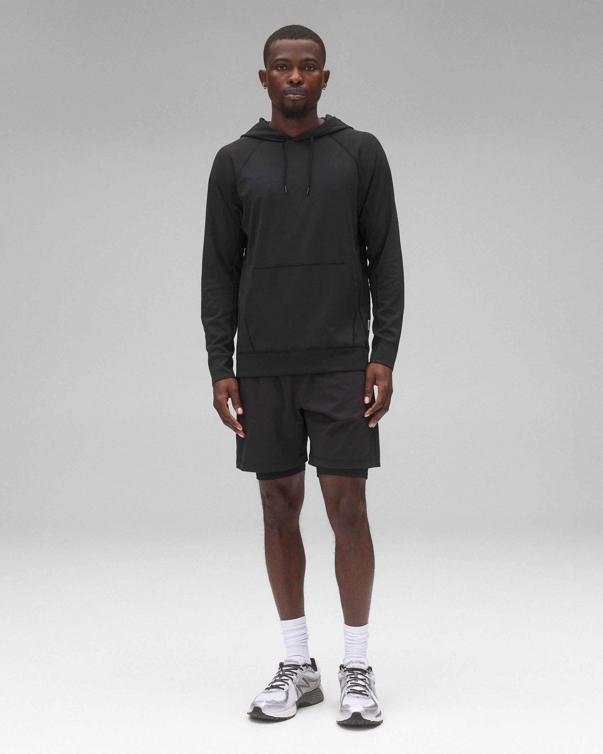 Deltapeak 165 Warm-Up Hoodie Black