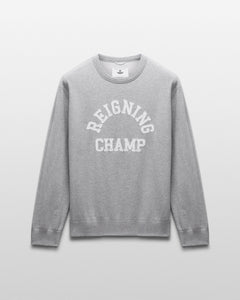 Midweight Terry Arch Logo Crewneck