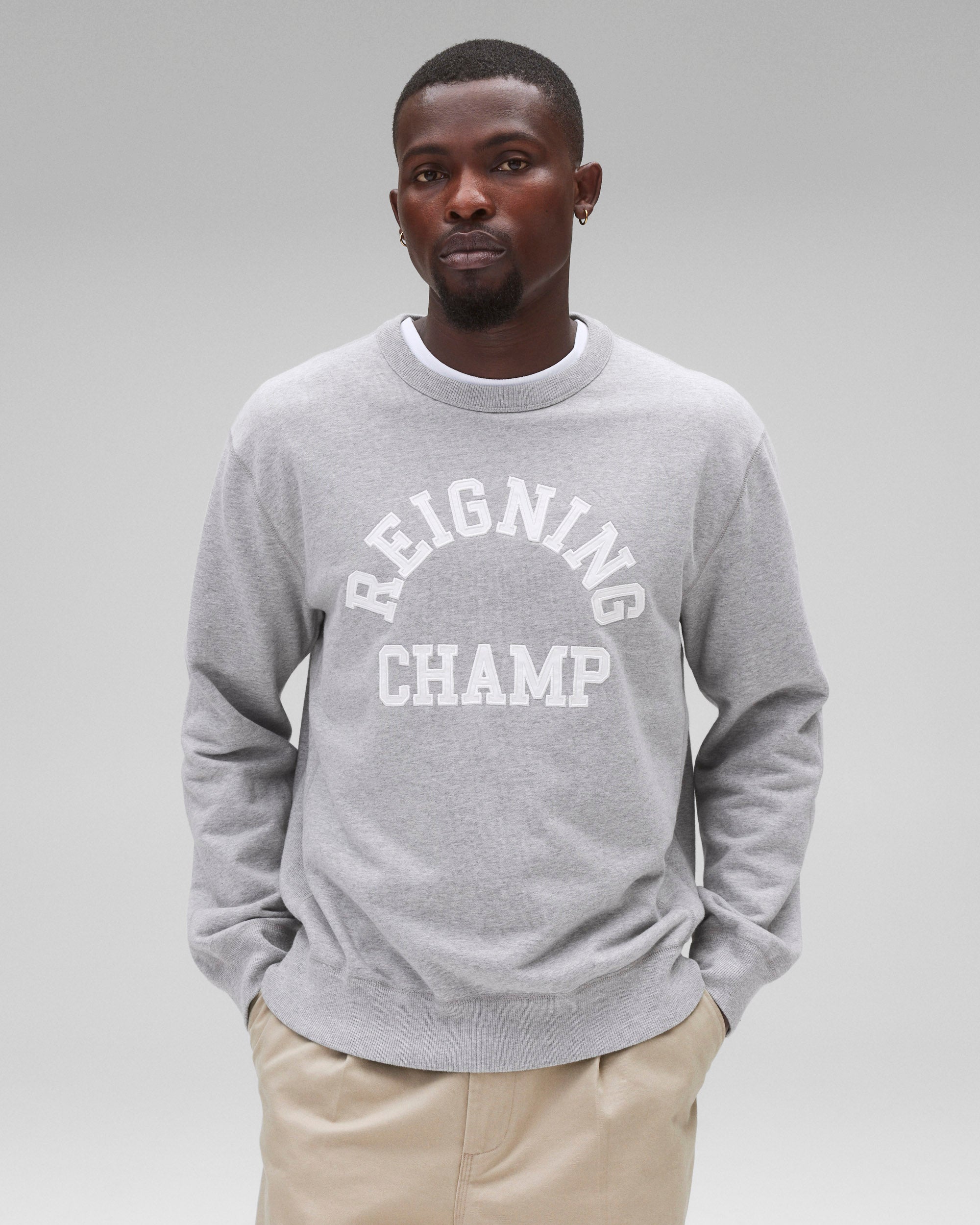 Men's Sweatshirts | Hoodies, Crewneck, Cardigans | Reigning Champ |  Crewnecks