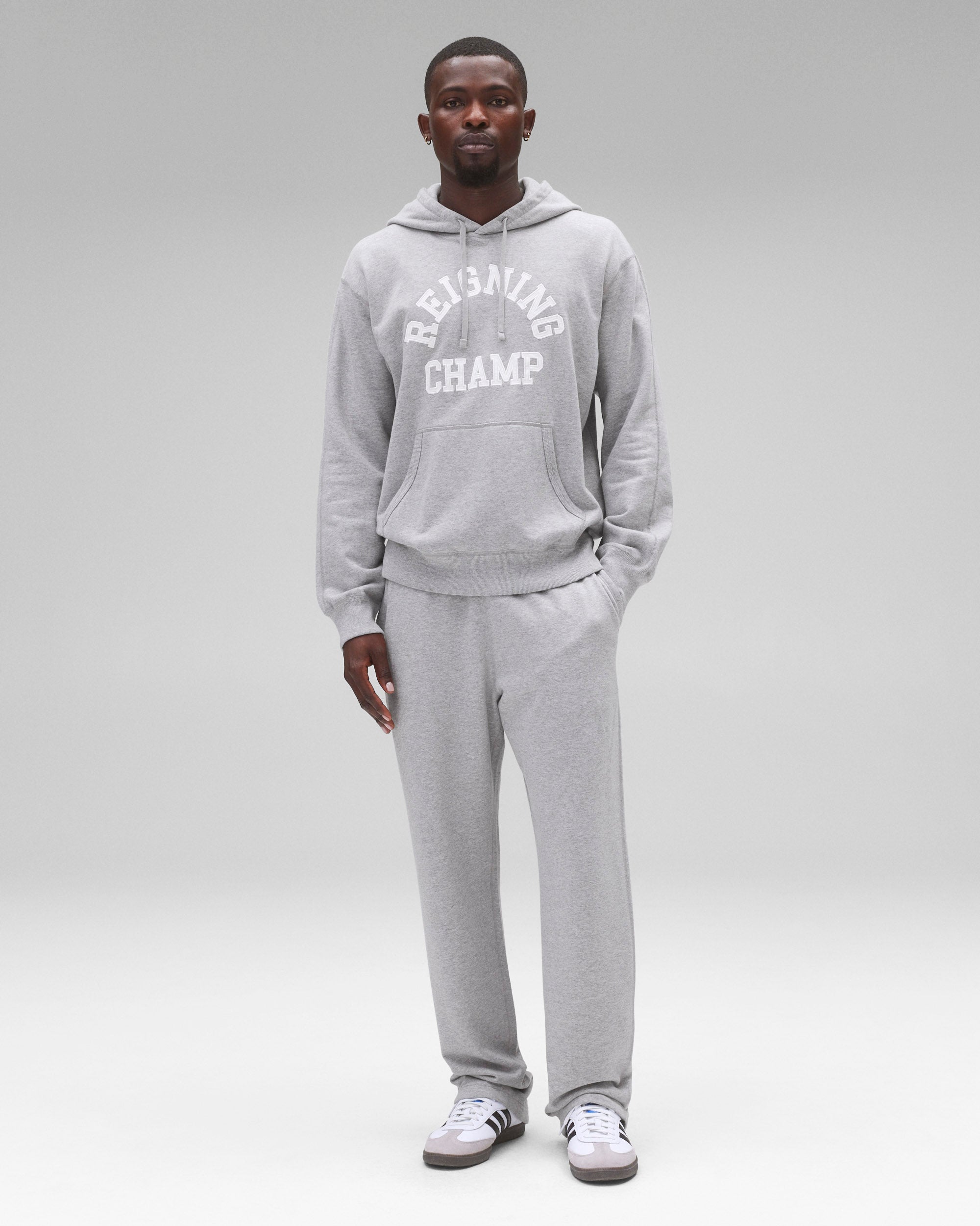 Midweight Terry Arch Logo Standard Hoodie | Reigning Champ
