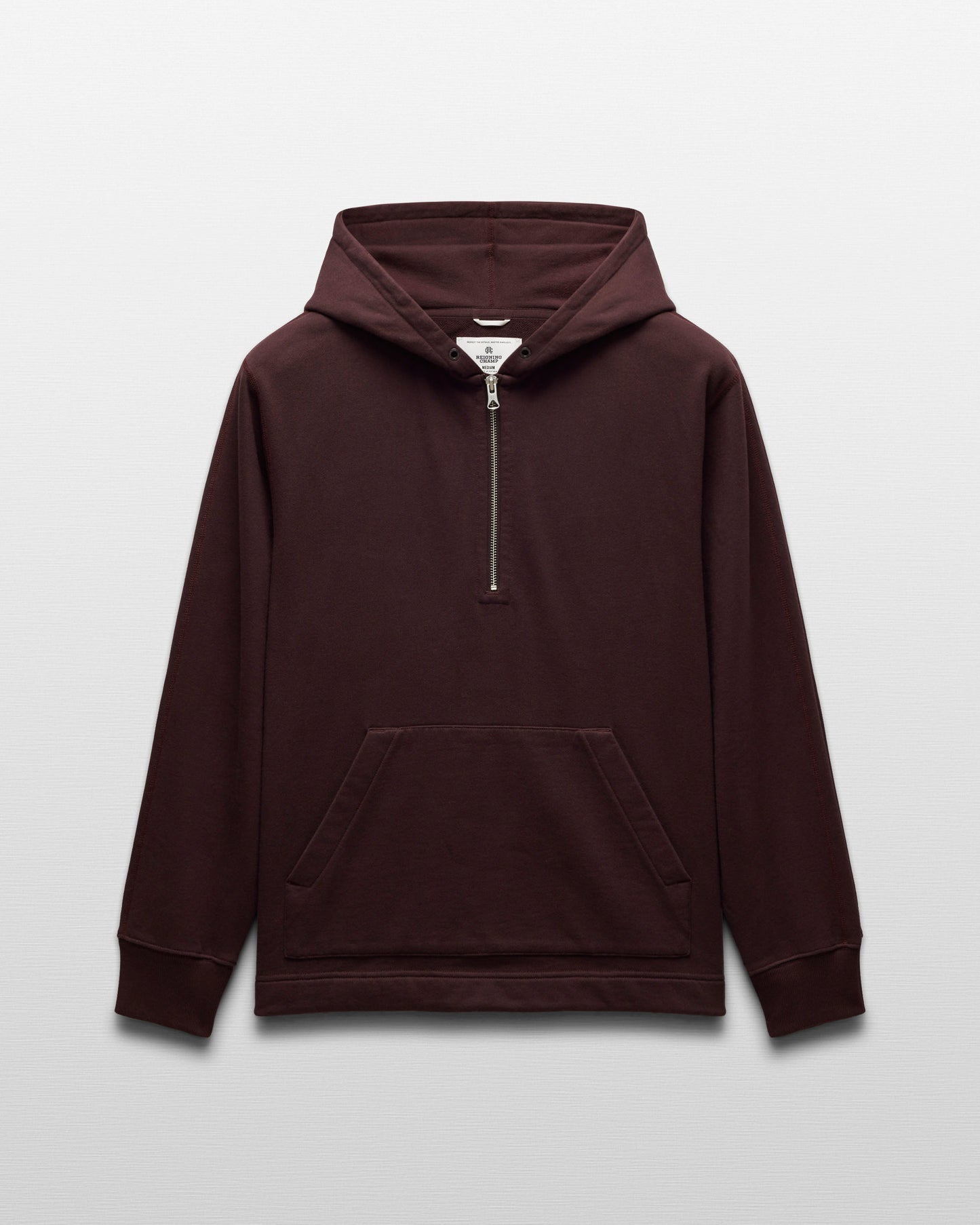 Midweight Terry Half Zip Hoodie