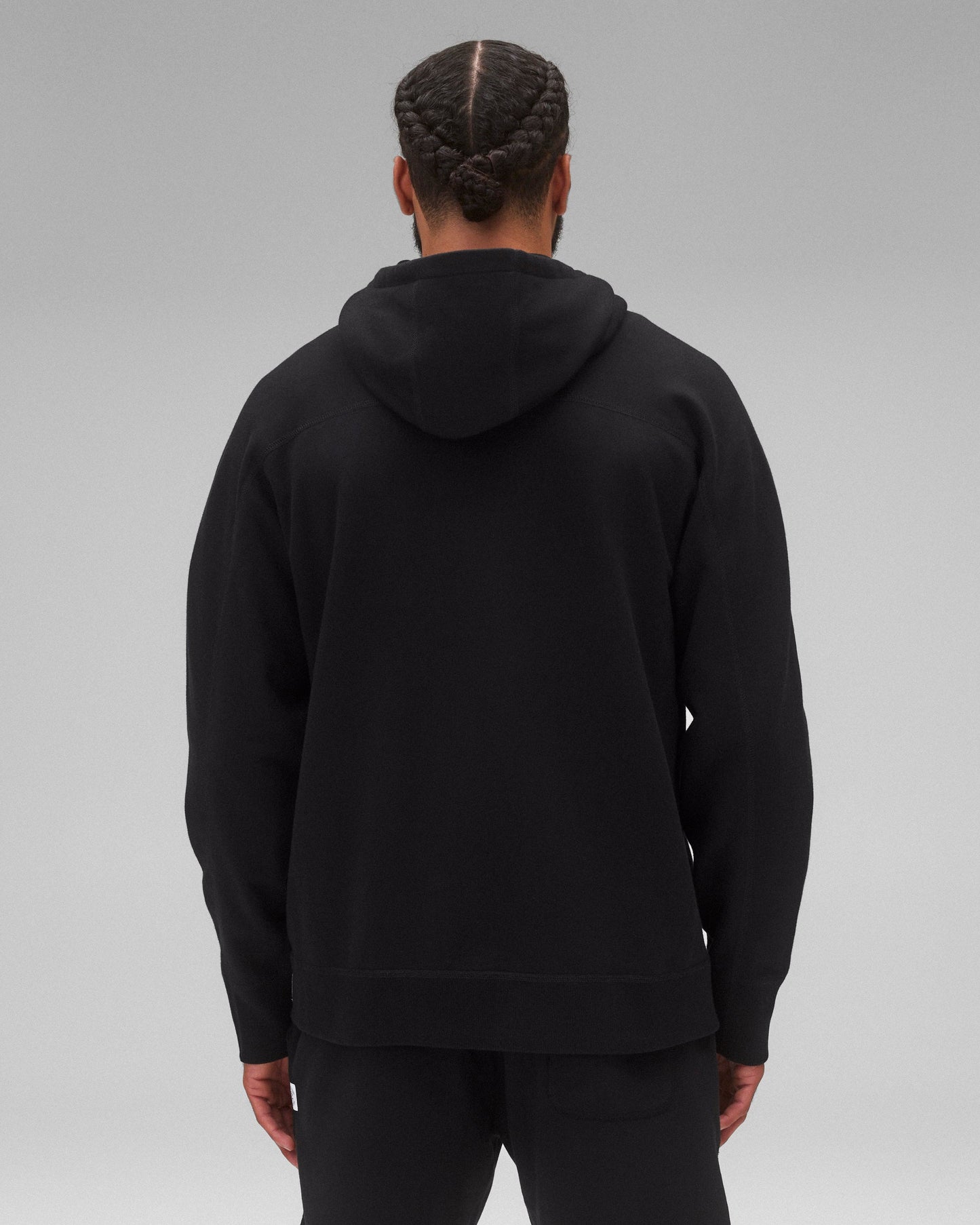 Midweight Terry Racer Zip Hoodie