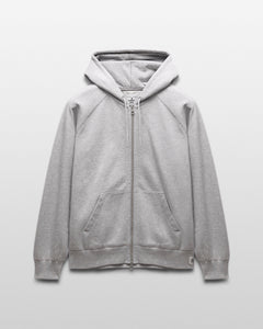 Brushed Fleece Zip Hoodie