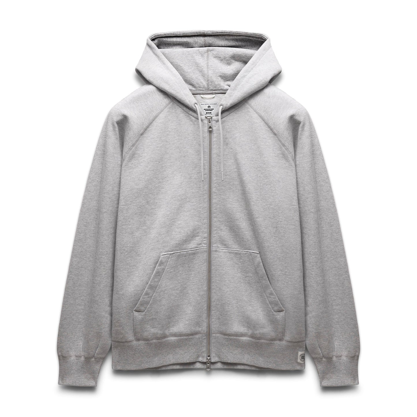 Brushed Fleece Zip Hoodie