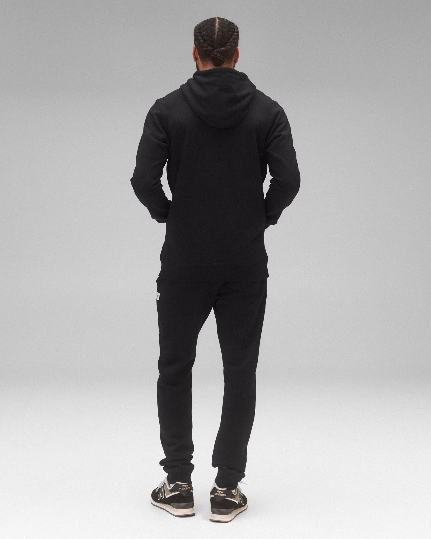 Midweight Terry Slim Zip Hoodie