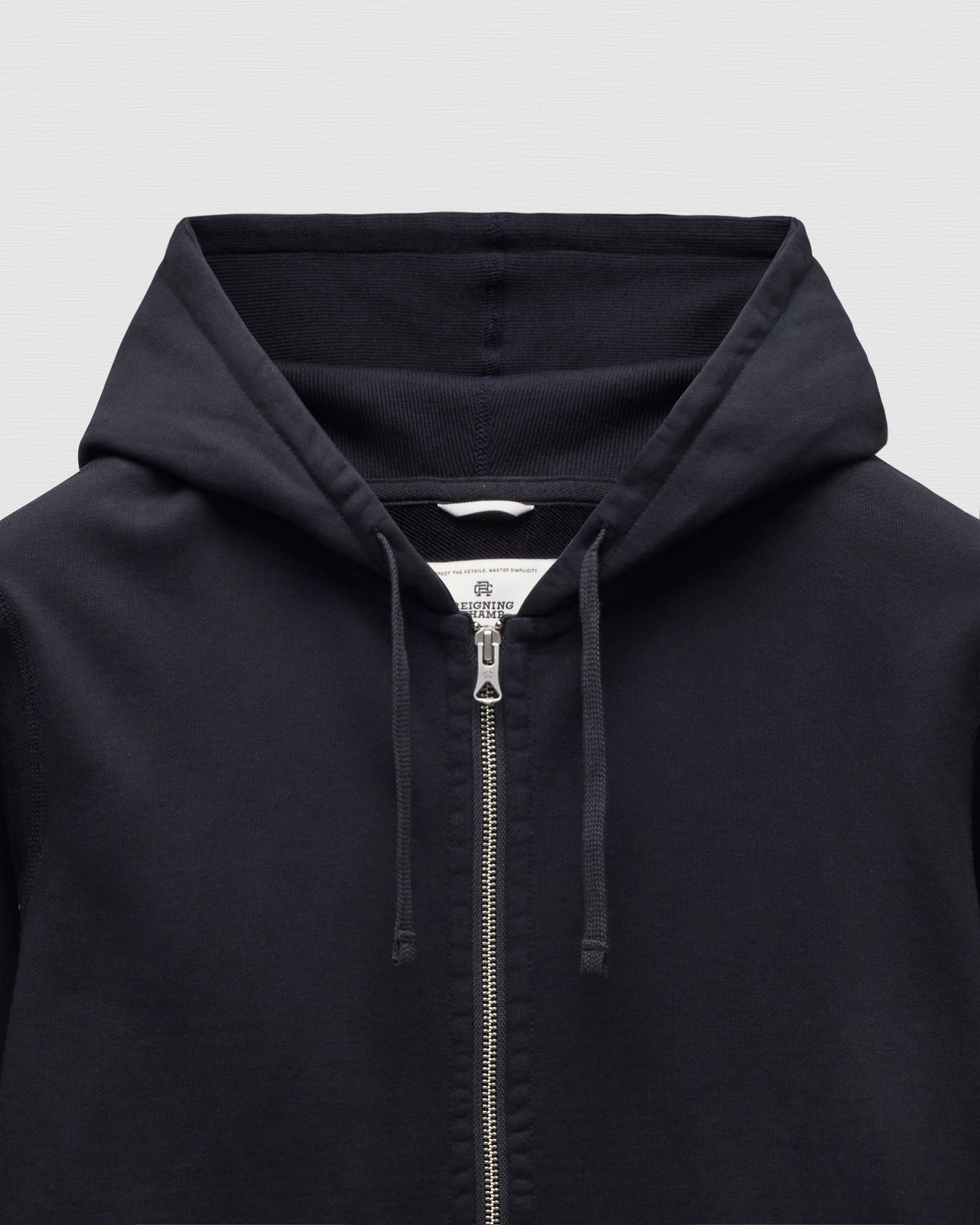 Midweight Terry Slim Zip Hoodie