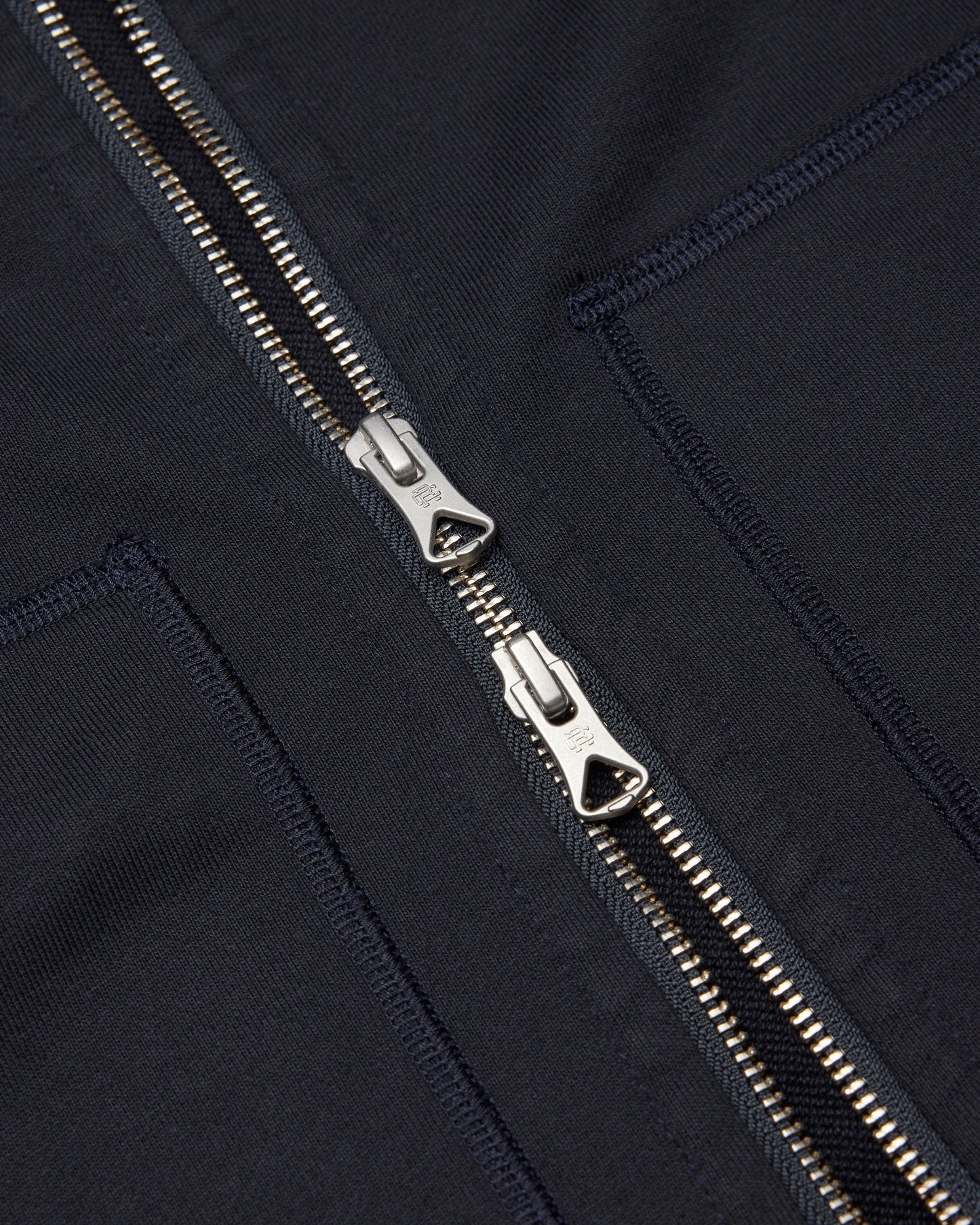 Midweight Terry Slim Zip Hoodie