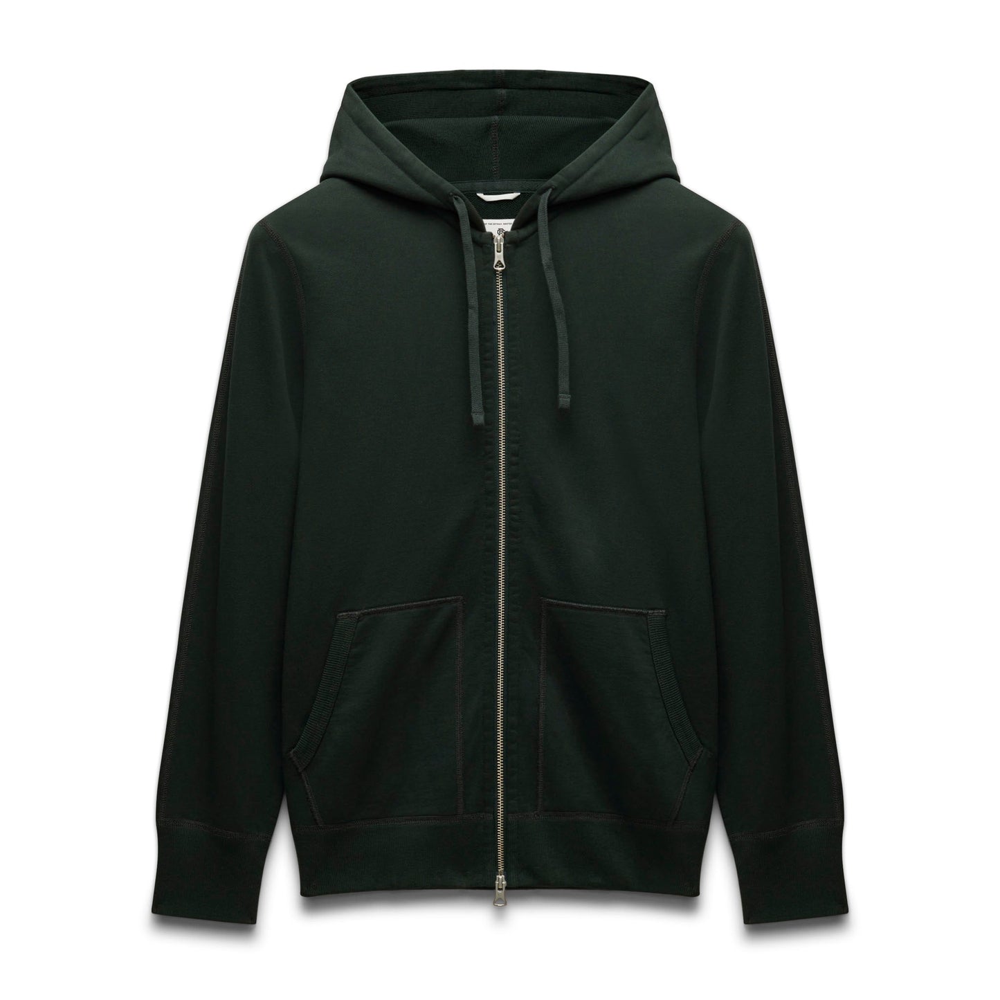 Midweight Terry Slim Zip Hoodie