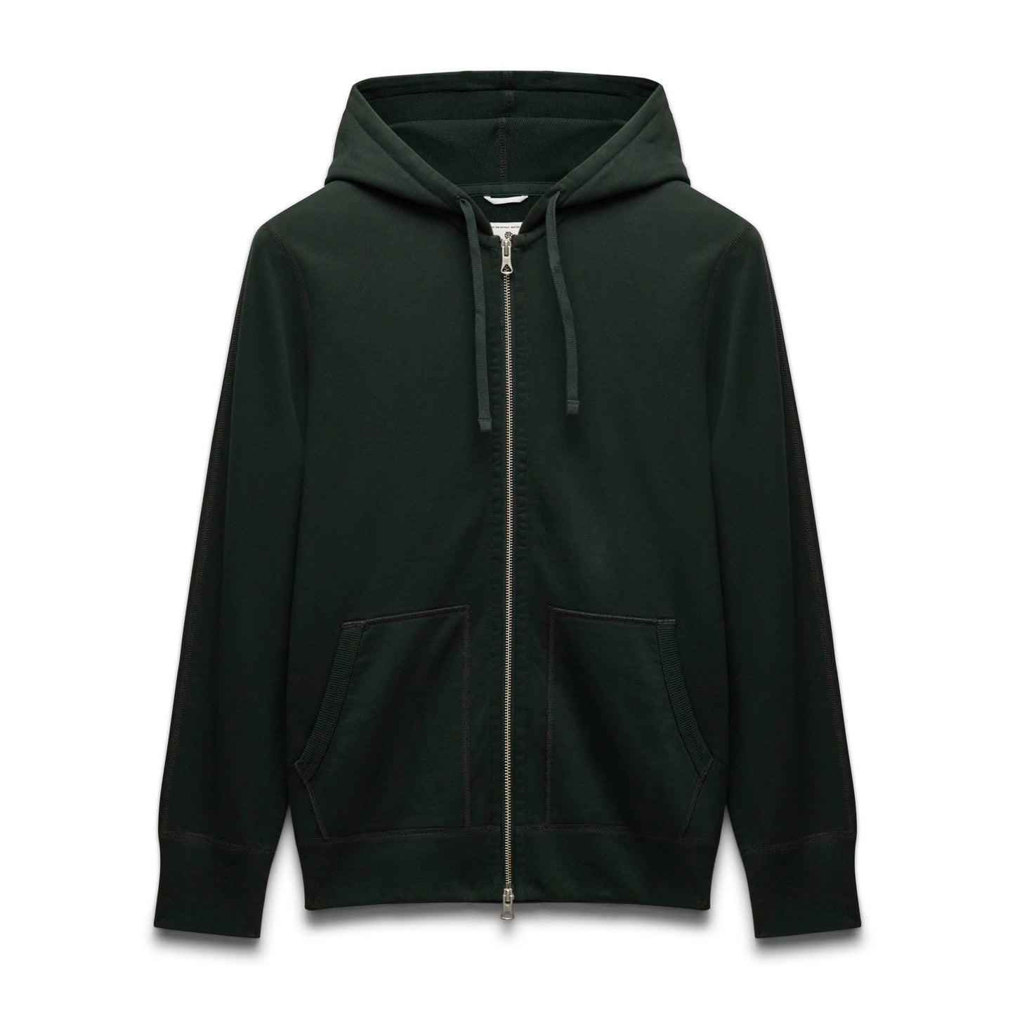 Midweight Terry Slim Zip Hoodie