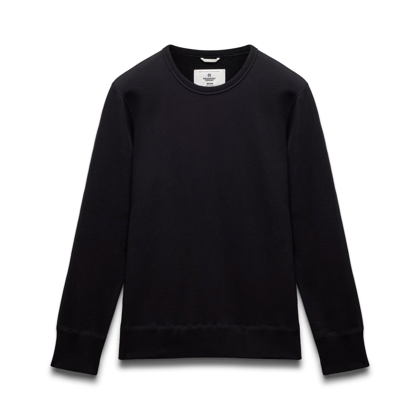 Midweight Terry Slim Crewneck