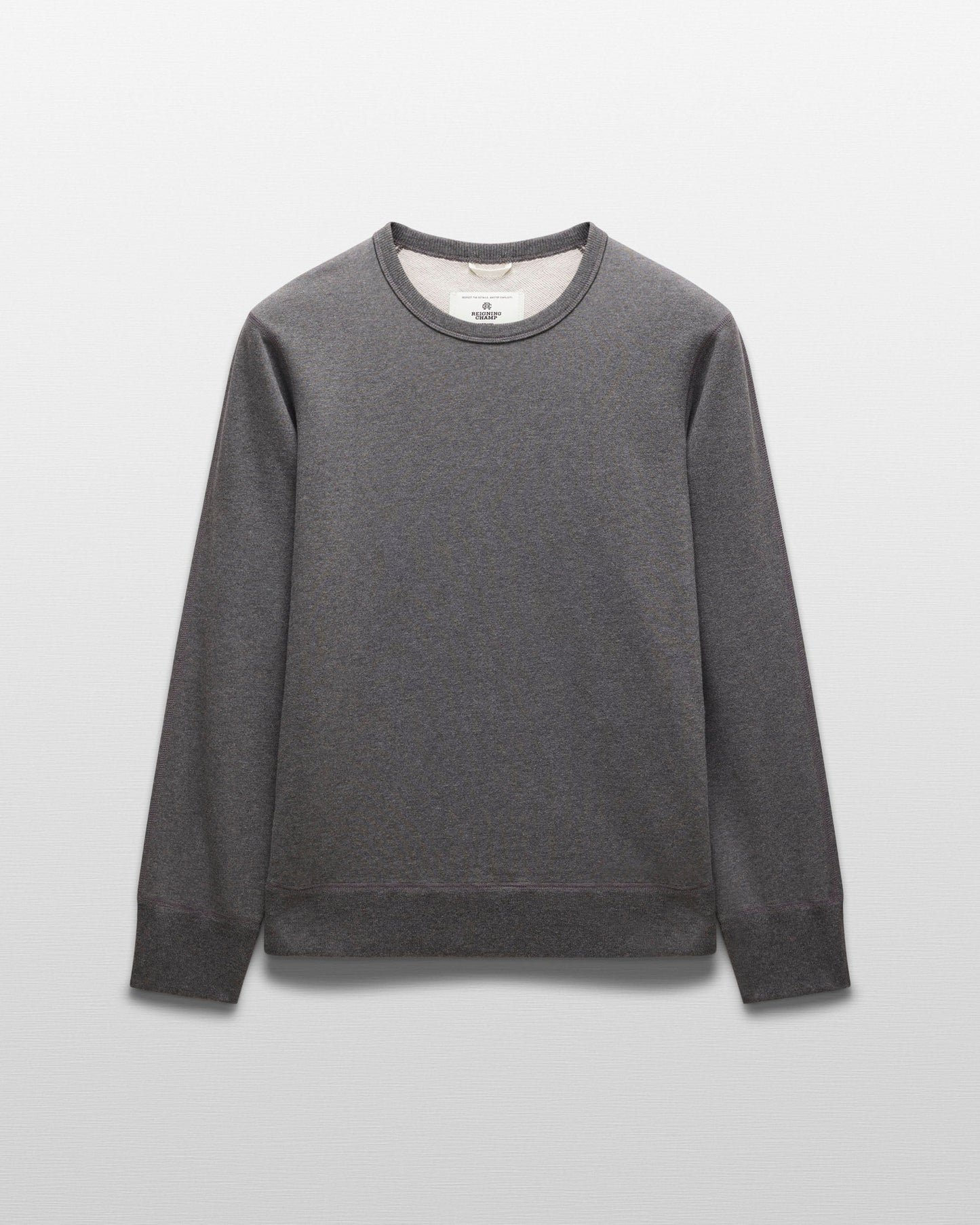 Midweight Terry Slim Crewneck