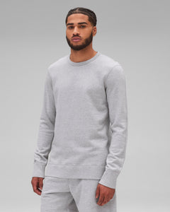 Midweight Terry Slim Crewneck