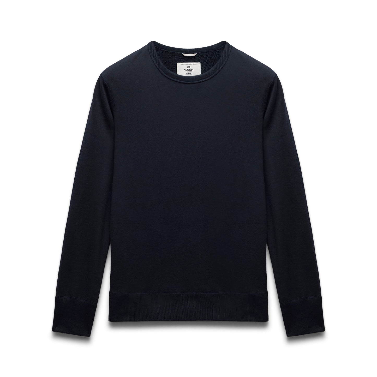 Midweight Terry Slim Crewneck