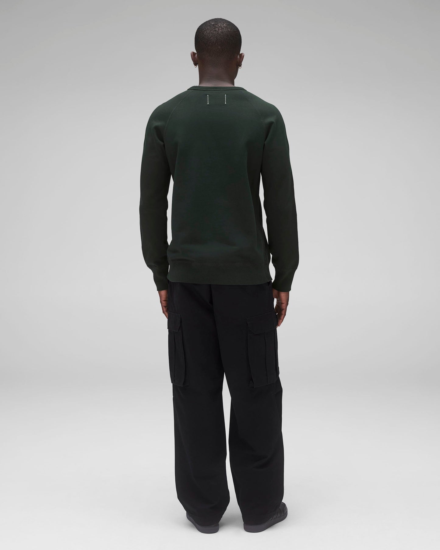 Midweight Terry Slim Crewneck