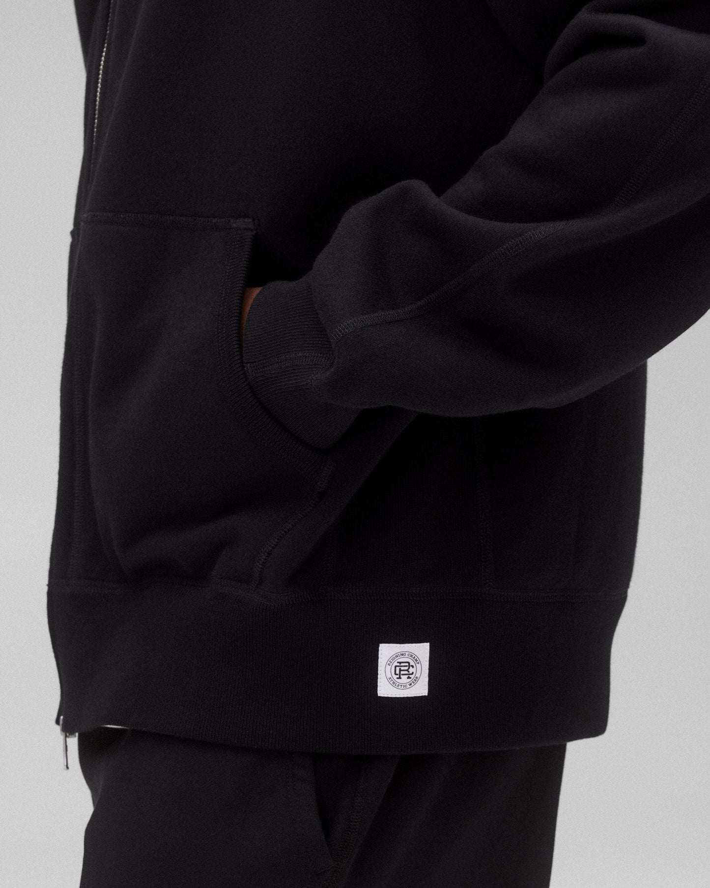 Midweight Terry Relaxed Zip Hoodie