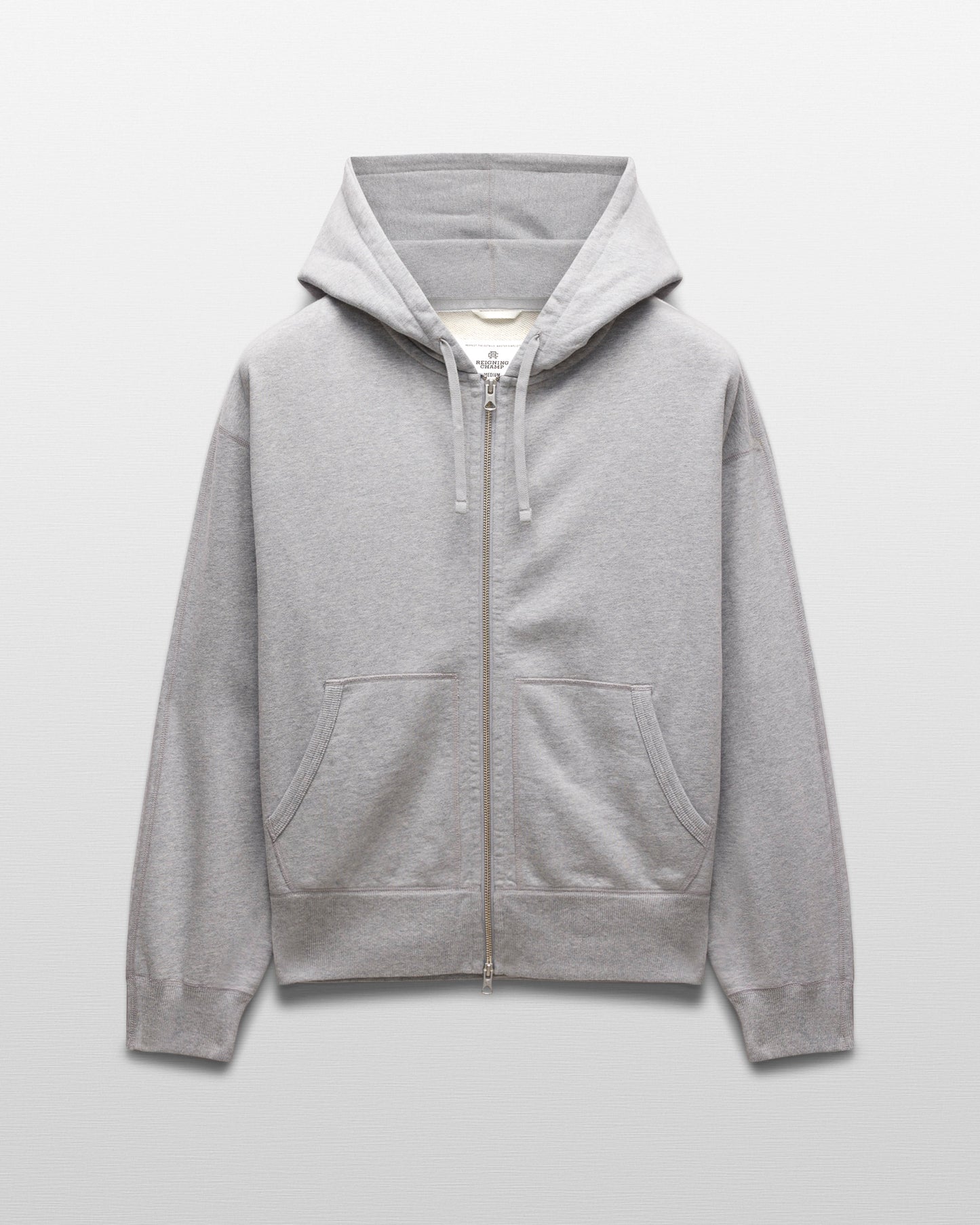 Midweight Terry Relaxed Zip Hoodie