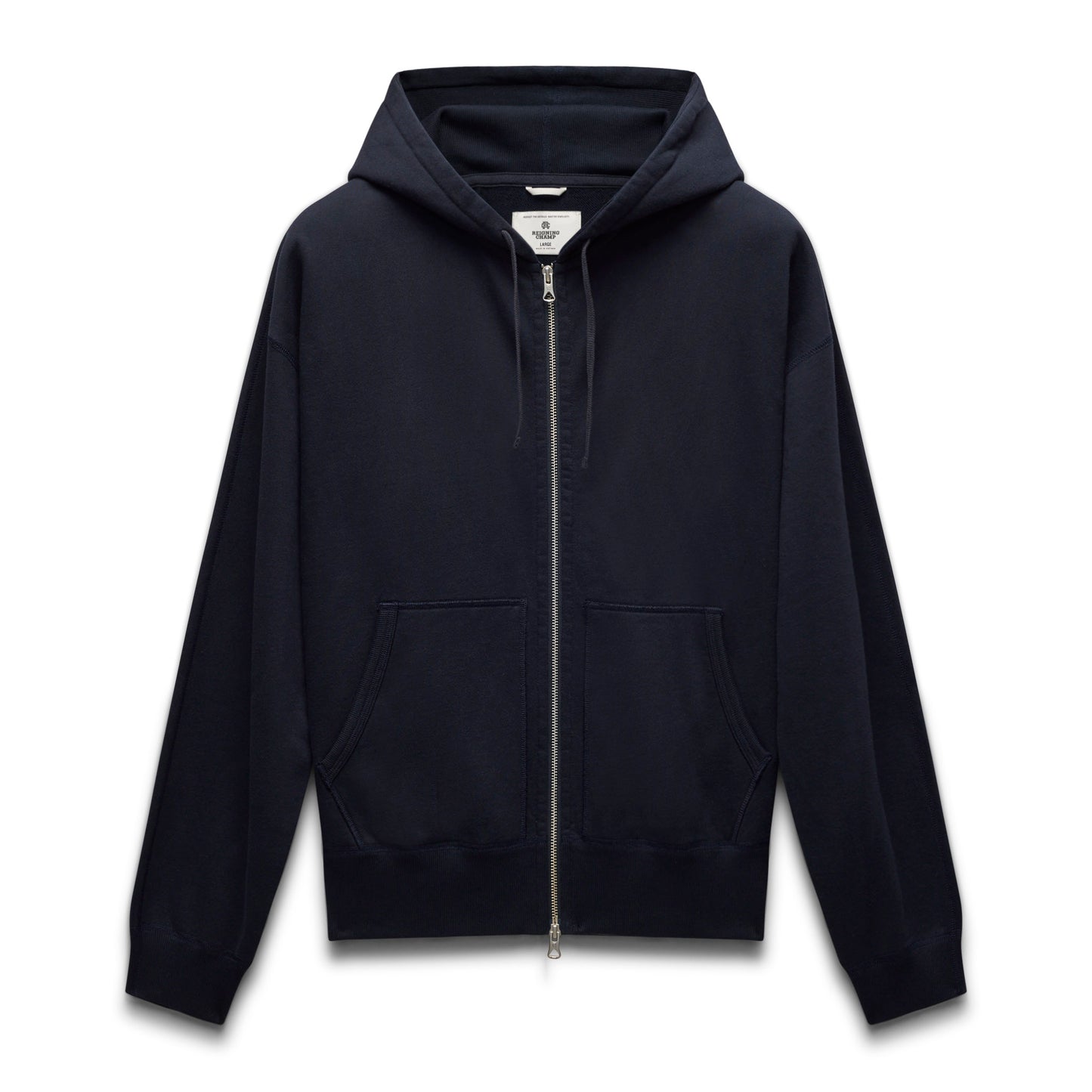 Midweight Terry Relaxed Zip Hoodie