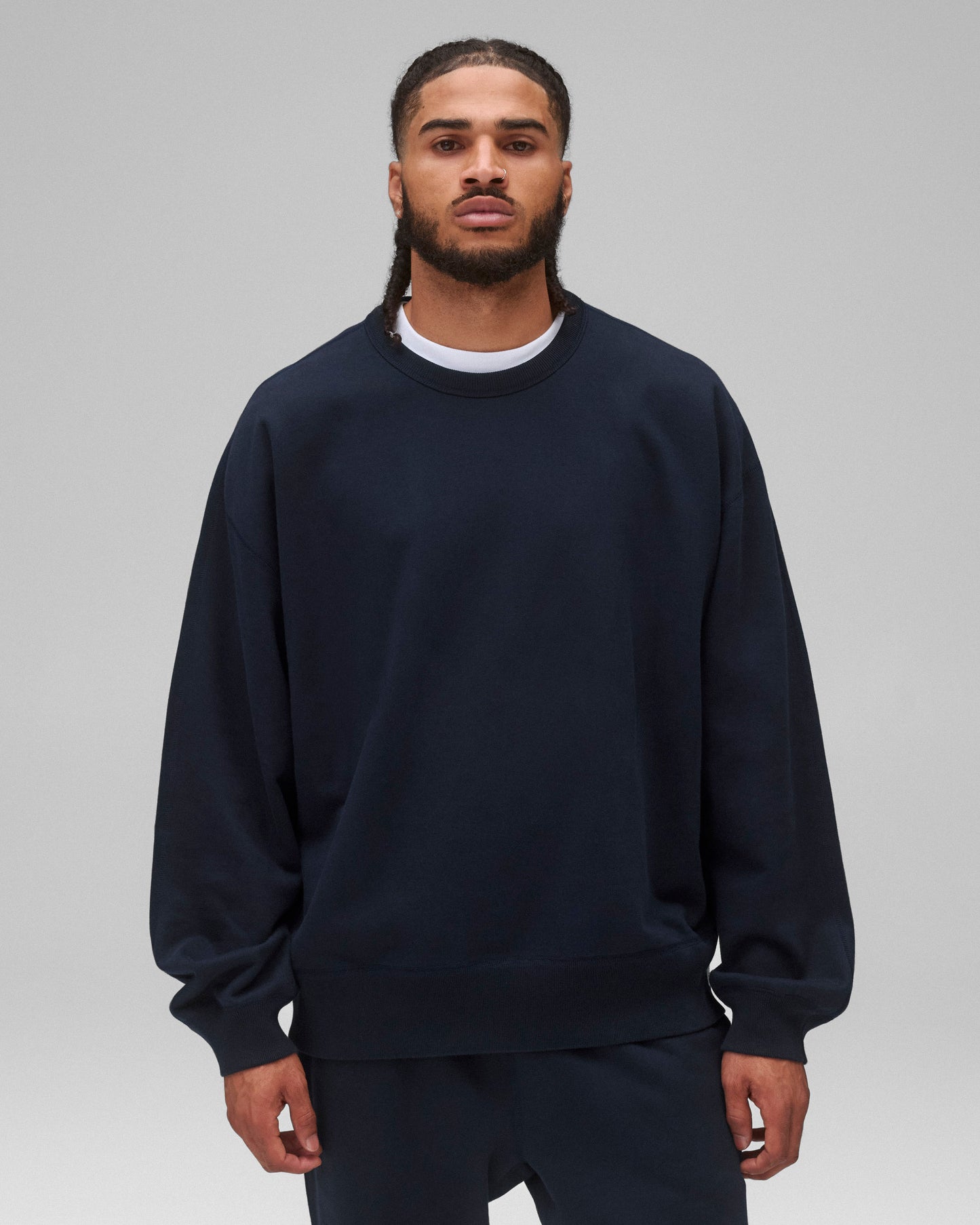 Midweight Terry Relaxed Crewneck