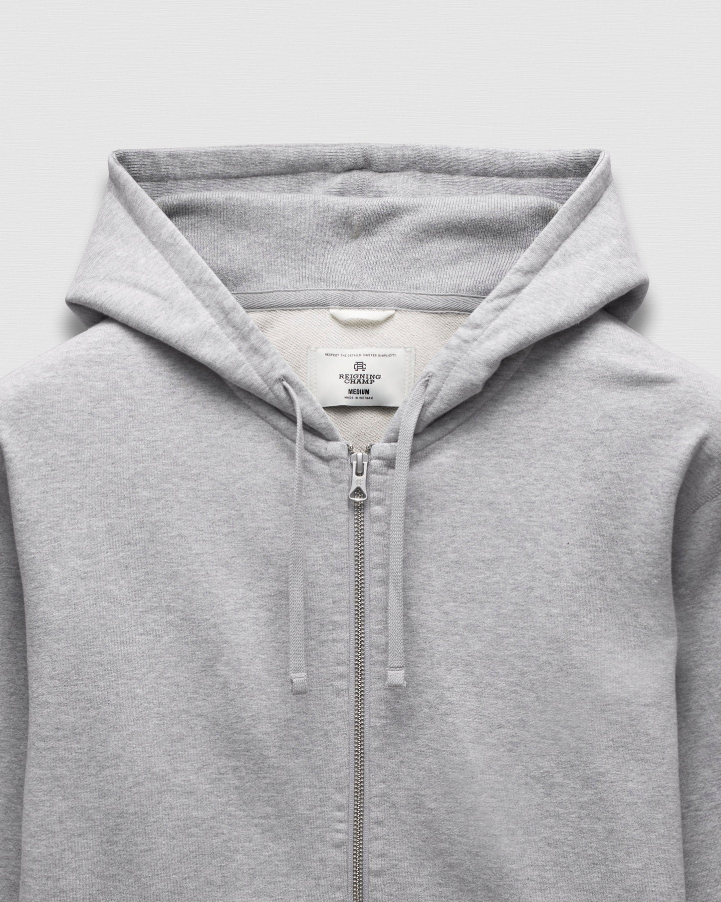 Midweight Terry Standard Zip Hoodie