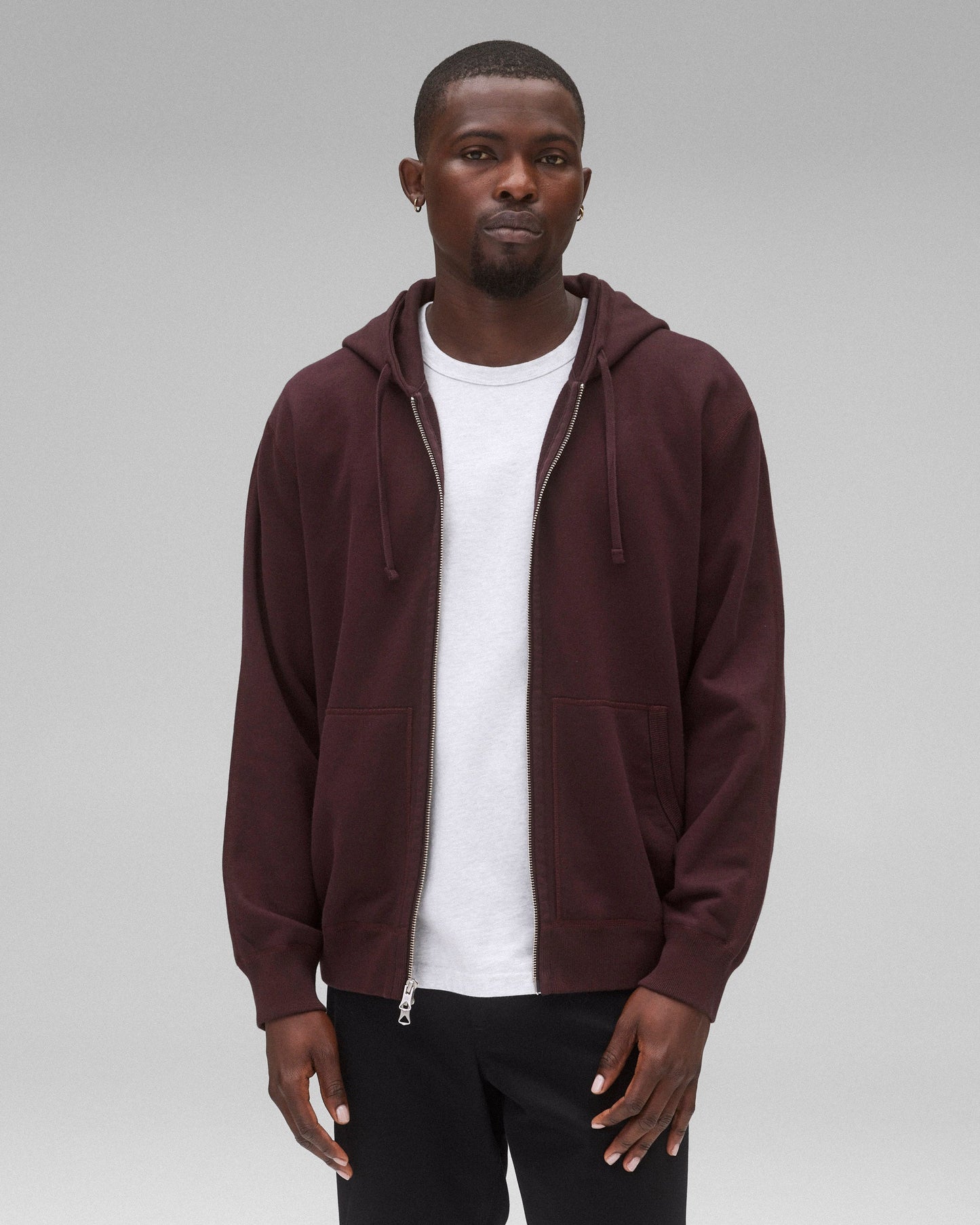 Midweight Terry Standard Zip Hoodie