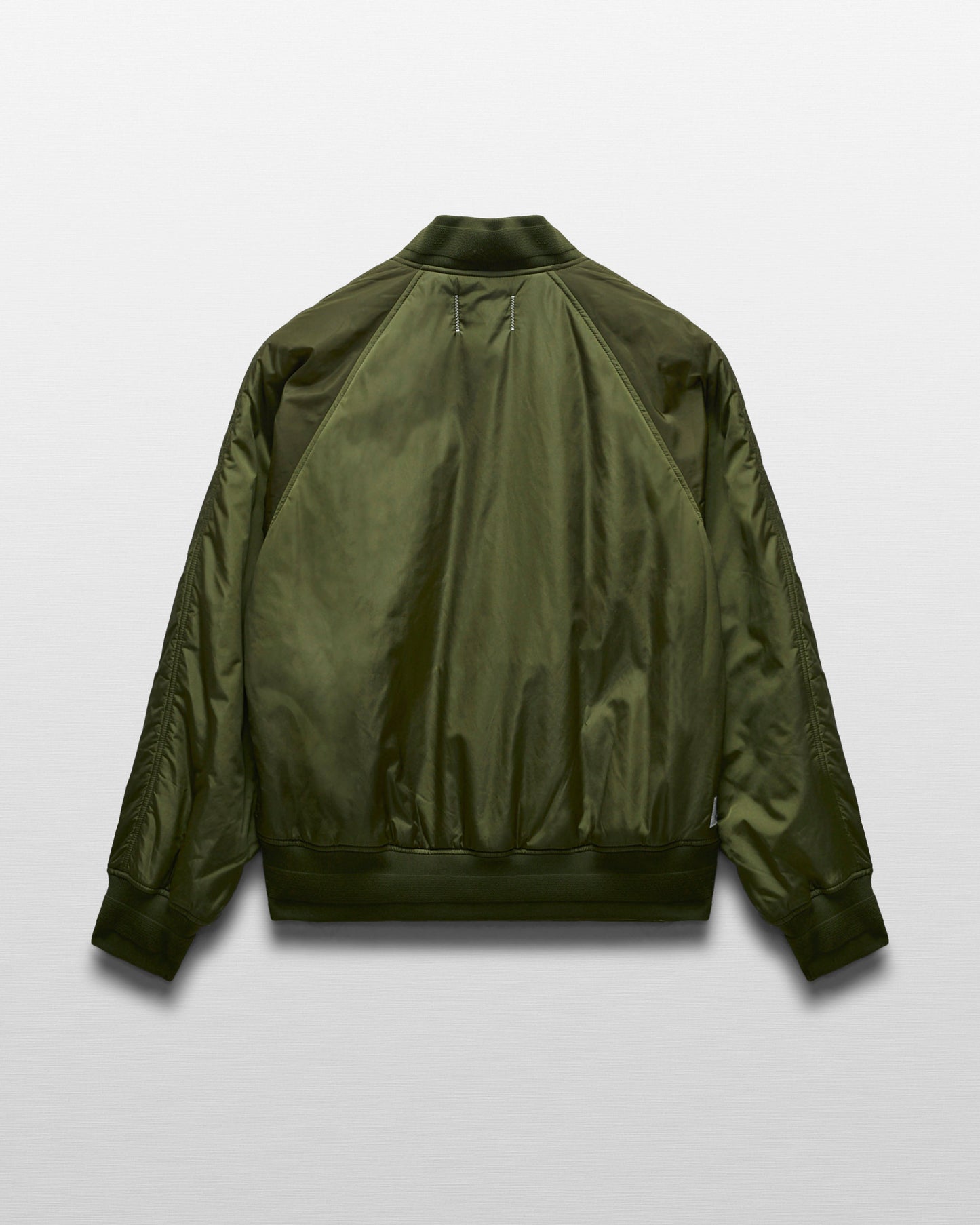 Econyl Satin Nylon Stadium Jacket